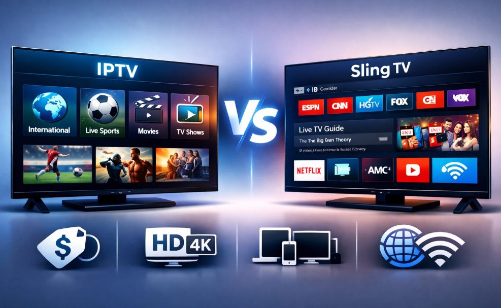 IPTV vs Sling TV