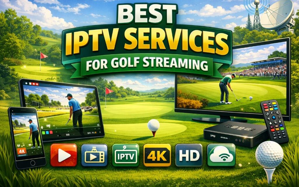 best iptv services for golf streaming