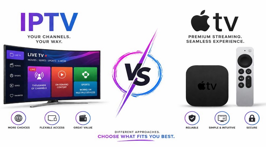 iptv vs apple tv details
