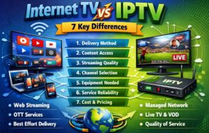 Internet TV VS IPTV | 7 Key Differences You Must Know in 2026